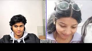 Content creator on video call ll prankur is live on monkey chat app ll beautiful girl 