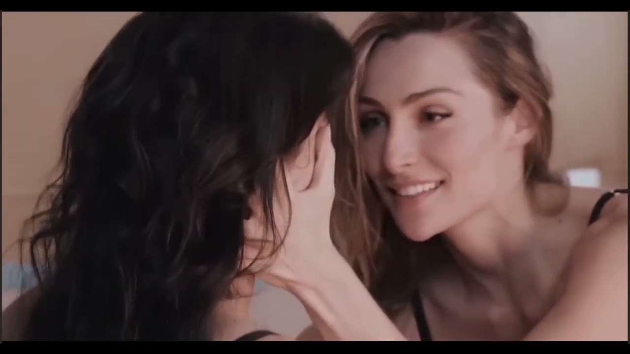 16 | Hot lesbians in black lingerie kissing - YouTube