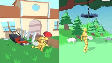 Kick & Break The Ragdoll Games - Gameplay Walkthrough Part 3 - Ragdoll Break Games (iOS, Android)