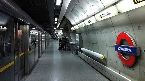 Jubilee Line Southwark To Waterloo 2014