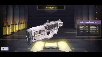 Call of duty mobile: Unlock cordite - Atlas Corporation
