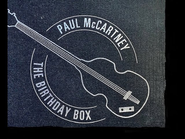 洋楽 PAUL McCARTNEY /The birthday box Paul McCartney The Birthday Box - Limited Edition 6 CD SET
