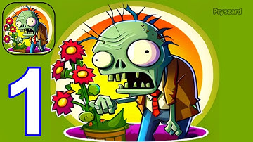 Plants & Deads: Tower Defense - Gameplay Walkthrough Part 1 Sunfield (iOS, Android Gameplay)