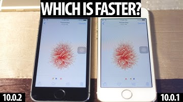 iPhone 5S - iOS 10.0.2 vs. iOS 10.0.1 Speed Test! Which is Faster? #iOS #iOS1001 #iOS1002 #iOS10