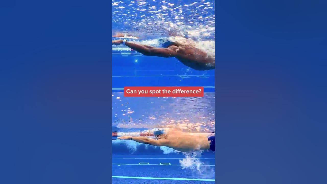Spot the Difference Between These Swimmers' Breathing!