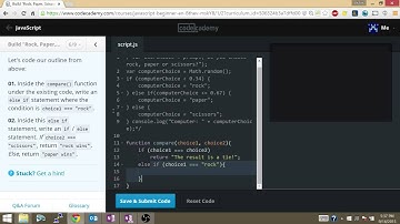 Build Rock, Paper, Scissors ex 5 - ex 7
