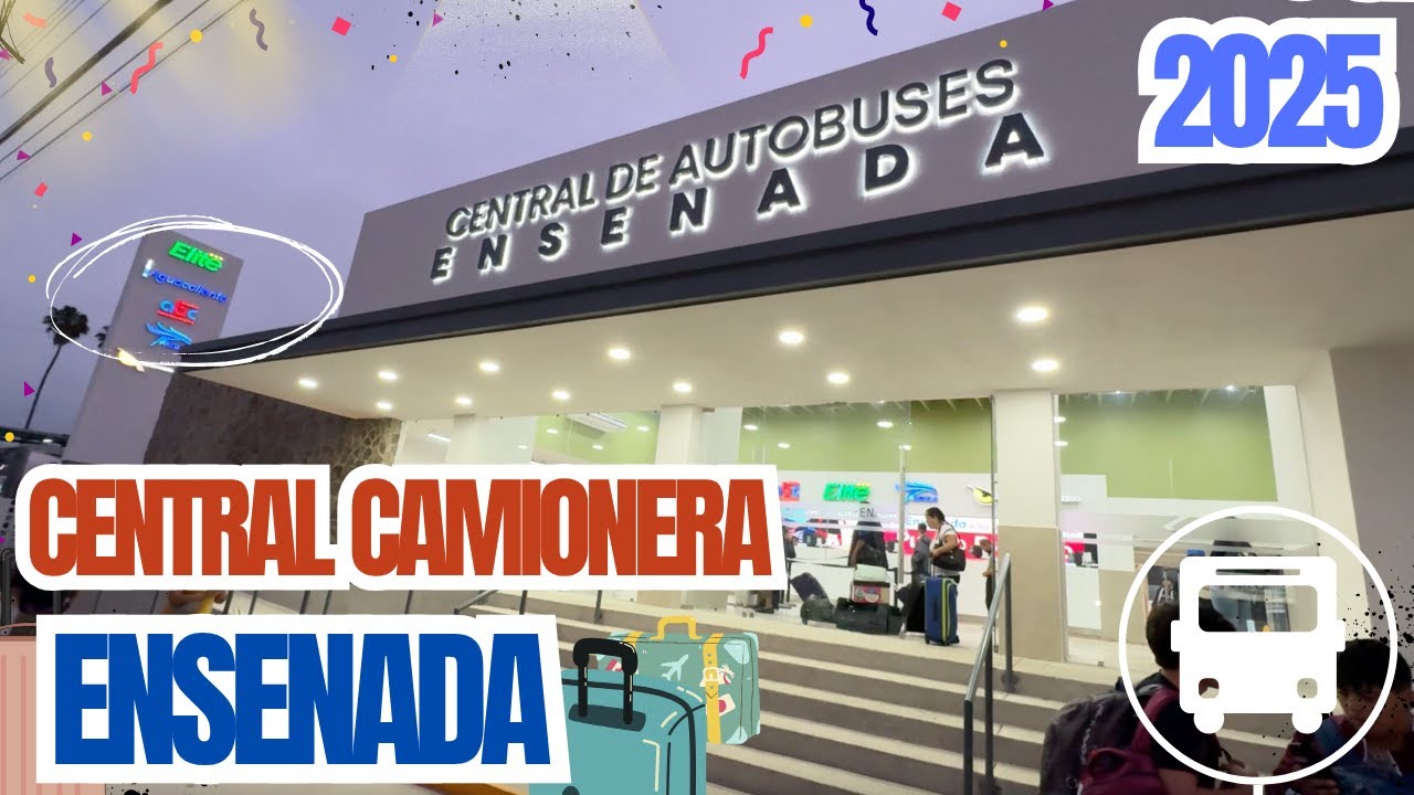 🚍 ¡Así Quedó la NUEVA Central Camionera de Ensenada! 😱 Remodelación TOTAL y Recorrido Completo
