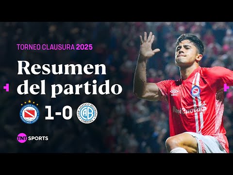 ARGENTINOS DERROTÓ a BELGRANO y SUEÑA con la LIBERTADORES | #Argentinos 1-0 #Belgrano | Resumen