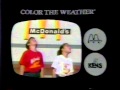 Kenstv 5 san antonio 1988 mcdonalds color the weather promo