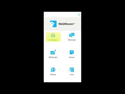 WebWeaver Tutorial - lo-net am Smartphone / Handy nutzen - Einführung