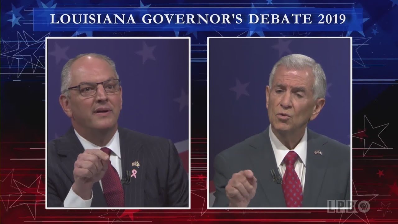 Edwards, Rispone square off in only Louisiana runoff debate - YouTube