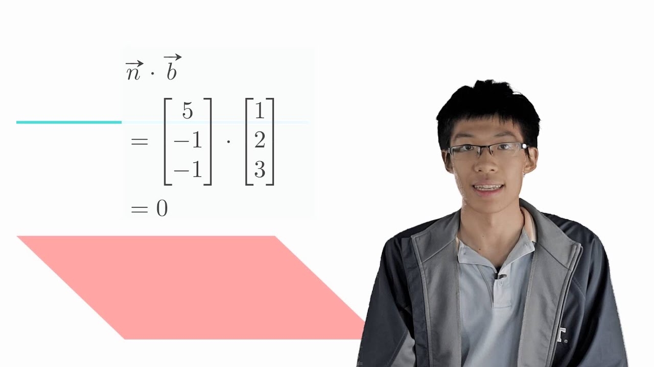 6 8 Proving No Intersection Plane and Line - YouTube