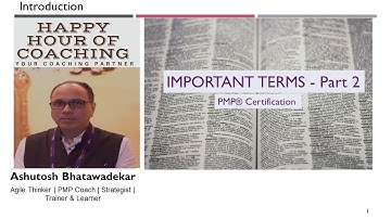 Project Management Important Terms - Part 2