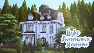 Light Academia Victorian Mansion ?? || The Sims 4 || Speedbuild with Ambience