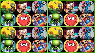 Plants vs Zombies 2, Zombie Tsunami, My Craft Adventure, Kicj the Buddy 2, We're Imposters kill tjge