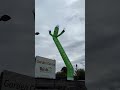 A wacky waving inflatable arm-flailing tube-man at Birch Garden Centre in Cheadle, Stockport