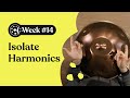 Handpan Snack 🍪 Week #14: Harmonics (Handpan Tutorial)