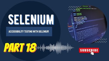 Master Selenium Accessibility Testing in Java | Step-by-Step Guide