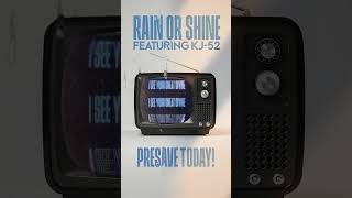 New Music Pre-Save!  Josh Grove - Rain or Shine (feat. KJ-52)  #christianpop #christianrap
