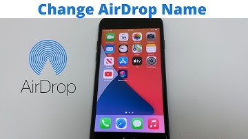 How To Change AirDrop And Bluetooth Name - iPhone iPad IOS 14 (2021)