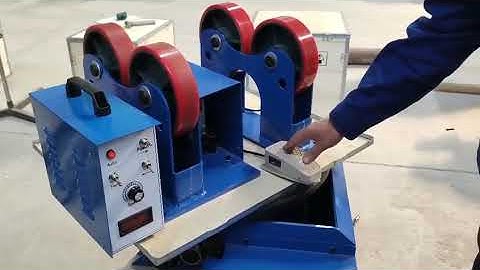 022454Tank Turning Rolls Positioner Roller Welder Rotator for Welding Equipment 1
