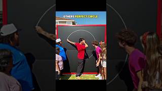 Normal skill VS King of circles #shorts