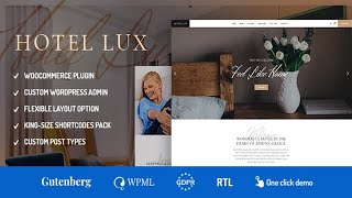 Hotel Lux - Resort & SPA WordPress Theme Free Download