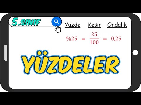 Yüzdeler / Taktikli Konu Anlatımı 📘 5.Sınıf Matematik #2023