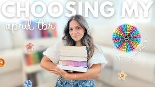 Picking my ApRiL TBR 🌷✨☁️  these books just *FEEL* like spring!!