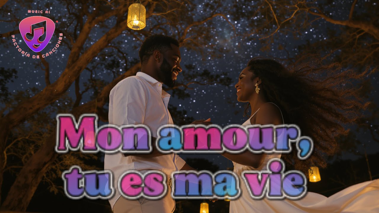 Mon amour, tu es ma vie - Canción de amor, Balada, world music fusion, balada congoleña.