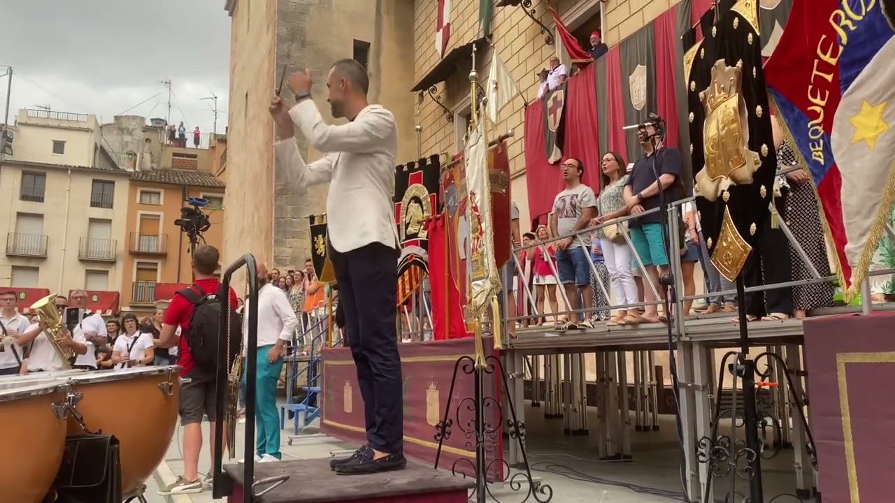 Interpretación del Himno de Fiestas de Cocentaina 2022 dirigido por Saül Gómez i Soler
