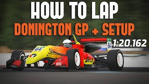 F3 Track Guide + Setup @ Donington GP |iRacing | Formula 3