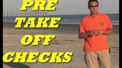 Hover Pre Take Off Checks