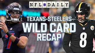 Houston Texans at Pittsburgh Steelers Recap | Can Aaron Rodgers Turn Back the Clock | NFL Daily