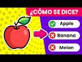 Test de Alimentos y Bebidas en Inglés 🍵🍎🥑 | English Test 📝 - Nivel Fácil ✅