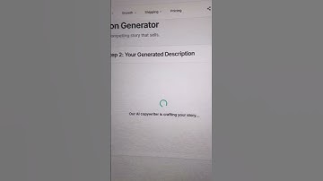 AI Writes Your Amazon Product Description!
