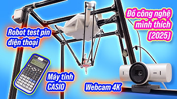 Đồ công nghệ mình thích (2025): Robot test pin mới của mình