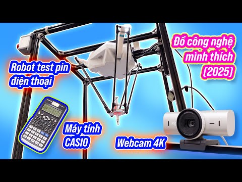 Đồ công nghệ mình thích (2025): Robot test pin mới của mình