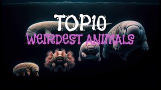 Top 10 Weirdest Animals - Can You Guess Them All? #top10
