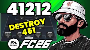 BEAT The 4-5-1 Meta With THIS 4-1-2-1-2 Custom Tactic in FC 26 🔥