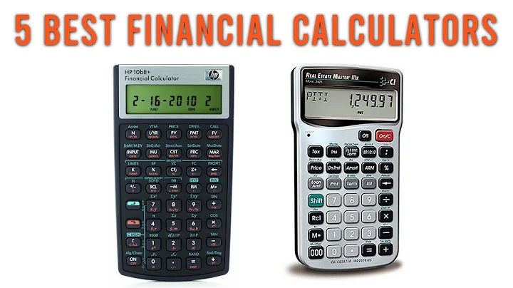 Top 5 Best Financial Calculators 2019 : Financial Calculators Reviews