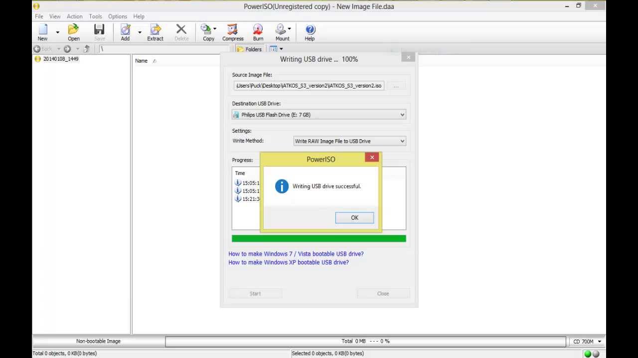 How to make bootable iso file