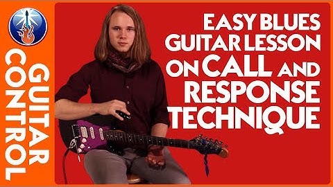 Easy Blues Guitar Lesson on Call and Response Technique