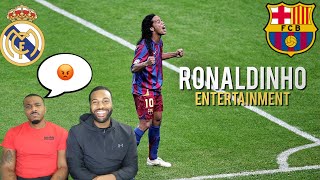 MY BROTHER FIRST TIME REACTING TO..Ronaldinho - Football's Greatest Entertainment(HE GOT MAD) image