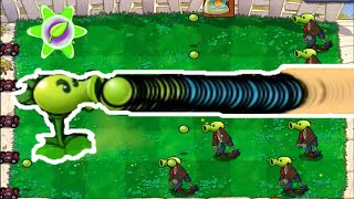 What happen When the Gatling pea is movable? - Plants Vs. Zombies