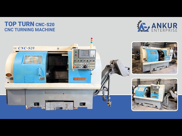 CNC Turning Machine - Top Turn (Taiwan) CNC-S20 - YouTube