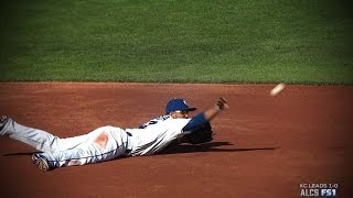 ALCS Gm2: Escobar turns two with great diving stop