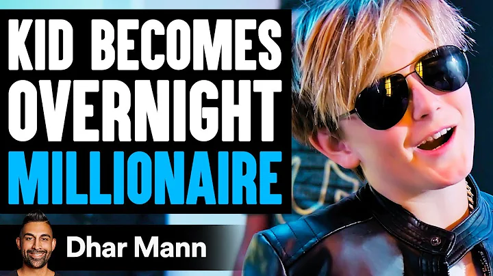 Kid Becomes OVERNIGHT MILLIONAIRE, What Happens Wi...