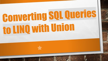 Converting SQL Queries to LINQ with Union