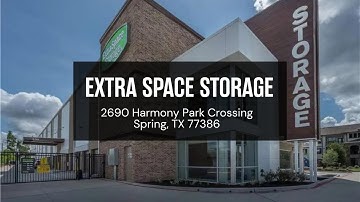 Storage Units in Spring, TX on Harmony Park Crossing | Extra Space Storage